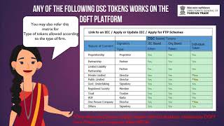 Using Digital Signature Certificate DSC on DGFT ePlatform [upl. by Blayze]