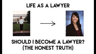 Should I Become a Lawyer the honest truth [upl. by Aivlys]