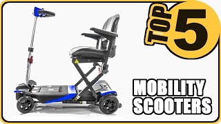 💜The Best Mobility Scooters For 2021  Top 5 Electric Scooters Review [upl. by Gean753]