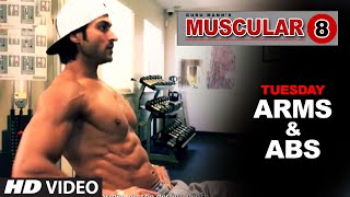 Tuesday Arms Workout amp Abs Workout  MUSCULAR 8 by Guru Mann [upl. by Nelo]