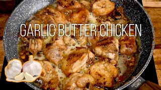 GARLIC BUTTER CHICKEN RECIPE  Chicken Recipe  Ulam Pinoy Recipe [upl. by Malo]