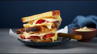 How to make The Golden Ham amp Cheese Toastie by Jarlsberg® [upl. by Rodgiva939]