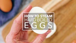 How to Steam Hard Boiled Eggs [upl. by Lusar786]