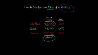 How to Calculate the Beta of a Portfolio [upl. by Alial163]