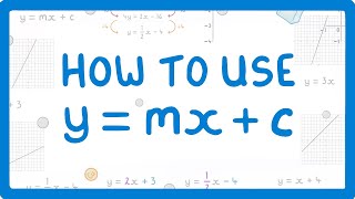 GCSE Maths  What on Earth is y  mx  c 67 [upl. by Atiniuq]