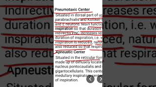 Pneumotaxic and Apneustic centres [upl. by Noyk76]