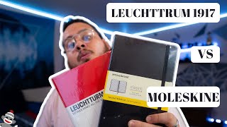 Leuchtturm 1917 VS Moleskine  ULTIMATE PEN TEST amp REVIEW  ThatJournalingGuy [upl. by Yedsnil]