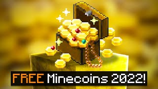 How To Get Minecoins in Minecraft Bedrock 2022 Microsoft Rewards Program [upl. by Burkley]