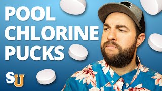 How to Add CHLORINE TABLETS to Your POOL [upl. by Tterej]