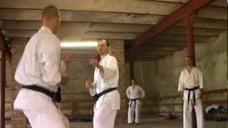 Shotokan Karate  Kumite Sparring Black Belt Exam [upl. by Gnuoy]