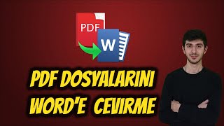 Pdf Dosyalarını Worde Çevirme Ücretsiz [upl. by Bridwell]