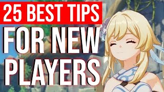 Genshin Impact Beginners Guide 25 Tips for New  Returning Players [upl. by Sage]