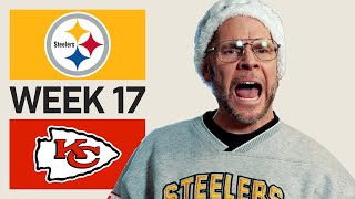 Steelers vs Chiefs Reaction  2024 NFL Week 17 [upl. by Leelahk]