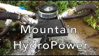 Micro Hydro Power with Turgo generator Part 1 [upl. by Atiuqihc]