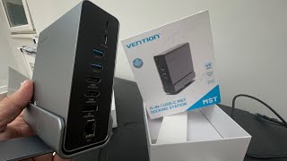 Unboxing Vention 15 in 1 USBC MST docking station [upl. by Lesak]