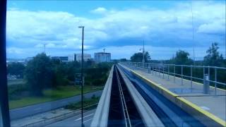 London Gatwick Airport Inter Terminal Train Shuttle [upl. by Dinin]