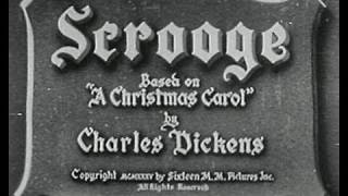 SCROOGE 1935  Full Movie  Captioned [upl. by Berkly]