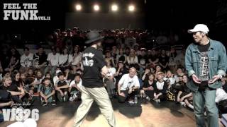 feel the funk vol11 popping side quarter final KITE vs Jay Gee 팝핀사이드 8강 카이트 vs 제이지 [upl. by Mor194]