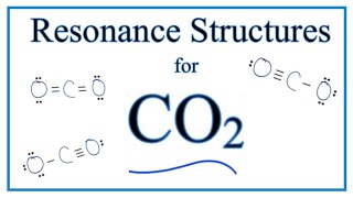 Resonance Structures for CO2 Carbon dioxide [upl. by Dian463]