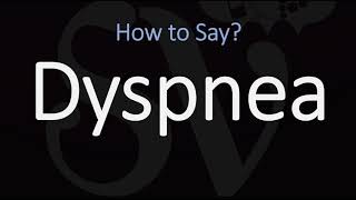 How to Pronounce Dyspnea CORRECTLY Meaning amp Pronunciation [upl. by Marissa]