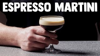 Espresso Martini Cocktail Recipe [upl. by Haorbed306]