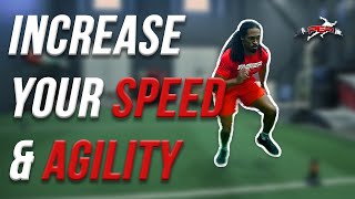 4 Explosive Agility Cone Drills To Get Faster [upl. by Forbes]