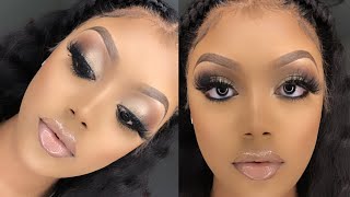 Beginner Friendly Makeup tutorial Natural Glam X Affordable [upl. by Chandal]