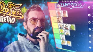 TEMPORIS DOFUS RETRO  TIER LIST Rush pvm [upl. by Attemaj]