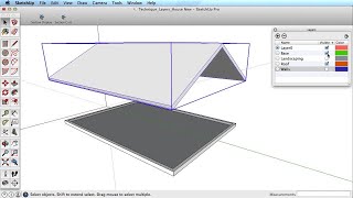 SketchUp Training Series Layers [upl. by Aerdno921]