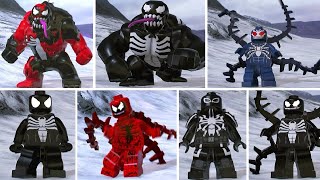 LEGO Marvel Super Heroes 2  All SpiderMan Characters  Similar Characters [upl. by Leirud]