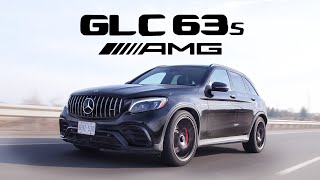 2019 MercedesAMG GLC63S Review  Get Groceries amp Set Lap Times [upl. by Trebma]