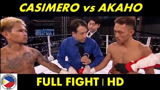 CASIMERO vs AKAHO  FULL FIGHT HD [upl. by Frangos]