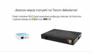 Podłącz dekoder do Internetu za pomocą WiFi [upl. by Dolley268]