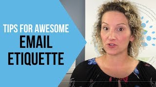 Email Etiquette Tips  How to Write Better Emails at Work [upl. by Damas27]