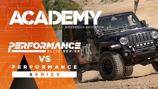 Ride Comparison – Performance Elite 25 vs Performance 20 Shocks » ACADEMY  FOX [upl. by Adahsar42]