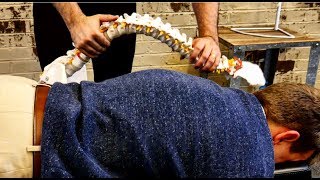 GREAT Chiropractic Adjustment by WorldRenowned Chiropractor Dr Joseph Cipriano [upl. by Toll]