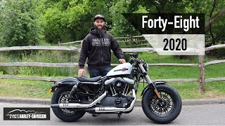 2020 Sportster FortyEight Walkthrough Talkthrough [upl. by Gnah417]