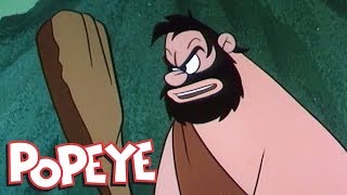 Classic Popeye Episode 5 Caveman Capers AND MORE [upl. by Nylg]