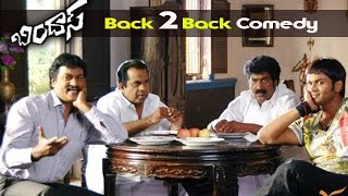 Bindaas Movie Back to Back Comedy Scenes  Manchu Manoj Brahmanandam Vennela Kishore Raghu Babu [upl. by Dobbins]