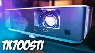 BenQ TK700STi 4K HDR Gaming Projector Unboxing amp Review The ULTIMATE Gaming Home Theater Projector [upl. by Fechter]