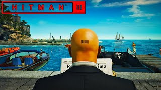 HITMAN 3  Sapienza WORLD OF TOMORROW Master Silent Assassin Suit Only [upl. by Marala]