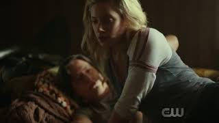 Riverdale  2x04  Betty and Jughead fall asleep and cuddle HD [upl. by Ahsikram]