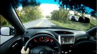 2011 Subaru WRX STI Sedan  WINDING ROAD Quick Drive [upl. by Koeninger]