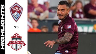 HIGHLIGHTS Colorado Rapids vs Toronto FC  September 25 2021 [upl. by Cutler957]