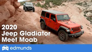 2020 Jeep Gladiator OffRoad in Moab at the Easter Jeep Safari [upl. by Harrietta]