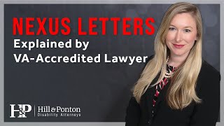 VA Nexus Statements and Letters Explained by Accredited Attorneys [upl. by Anuaf]