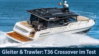 Cranchi T36 Crossover – 3 Kabinen auf 11 Meter [upl. by Pasahow413]