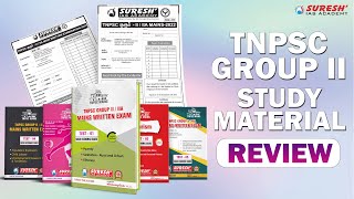 TNPSC GROUP 2 MAINS STUDY MATERIAL REVIEW  Suresh IAS Academy [upl. by Garey]