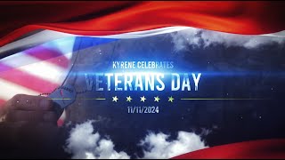 Kyrene Celebrates Veterans 2024 [upl. by Akiwak340]