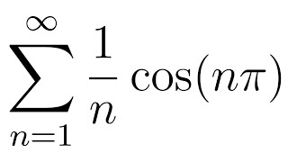 Does the Series Converge or Diverge SUMcosnpin [upl. by Pearlstein]